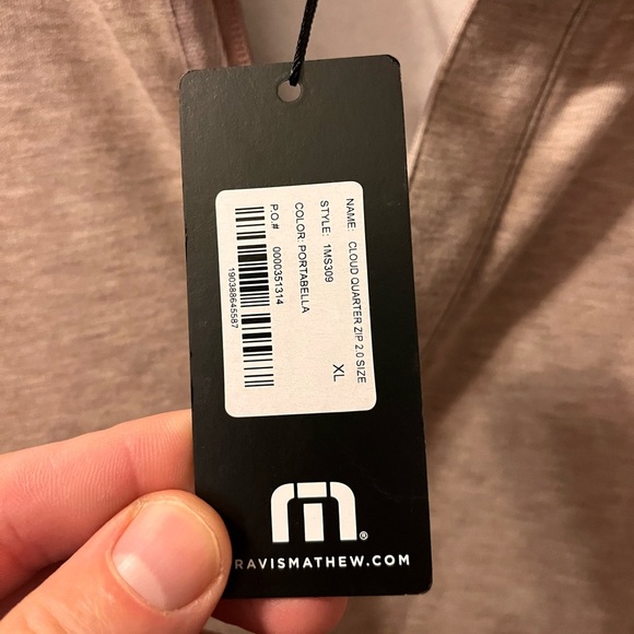 Brand New Mens Travis Mathew Cloud 1/4 Zip 2.0 Sweater XL NWT - Picture 8 of 14